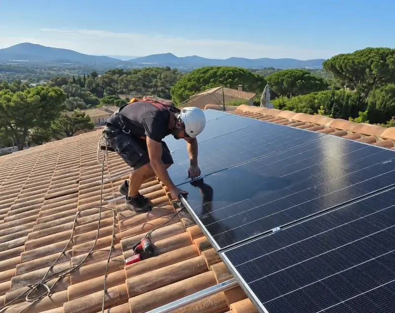 Installateur panneaux solaires Lapeyrouse-Mornay — pose photovoltaïque sur toiture